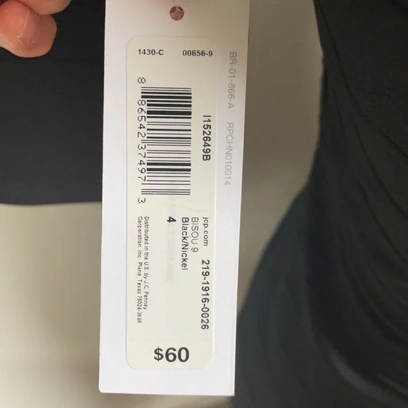 NWT Bisou Bisou Black Midi Dress - Picture 5 of 6